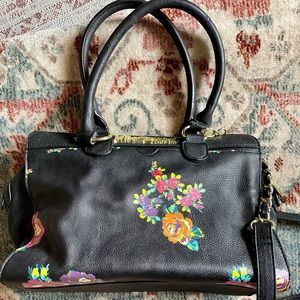 Betsey Johnson XOX floral purse